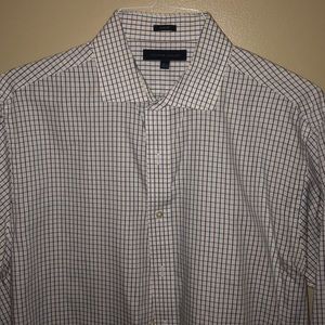 Tommy Hilfiger Blue/Maroon Slim Fit Check/Plaid